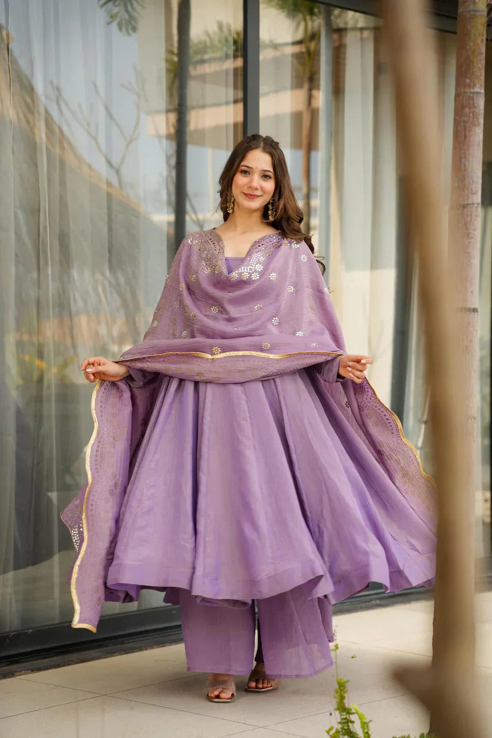 Amethyst cosmos aura suit set