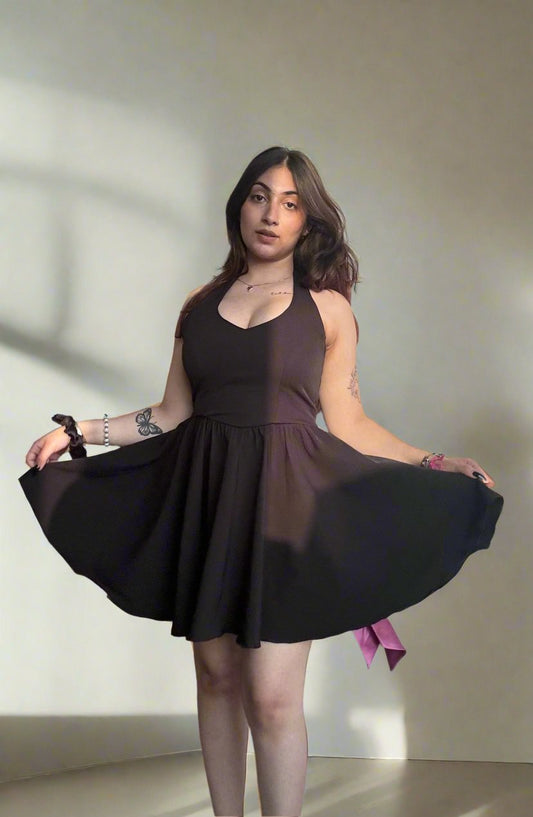 Tie Bow halter dress 🎀