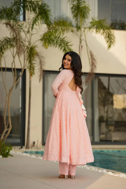 Pastel cotton suit set