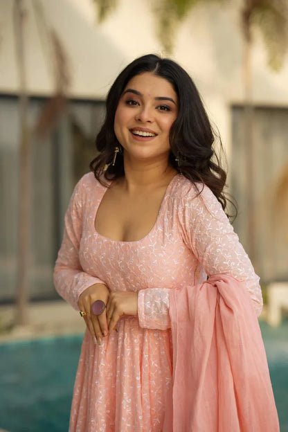 Pastel cotton suit set